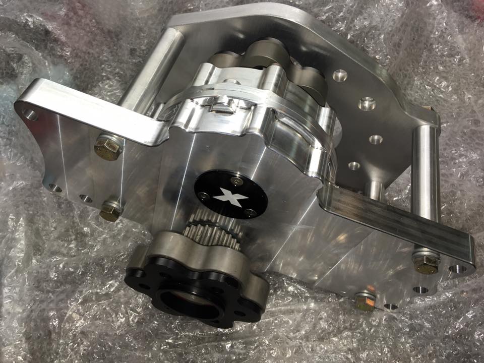 X-6 gear drive assembly